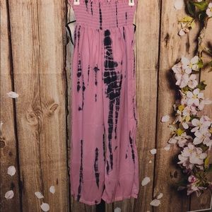 Pink/Navy Lounge Pants- NWOT